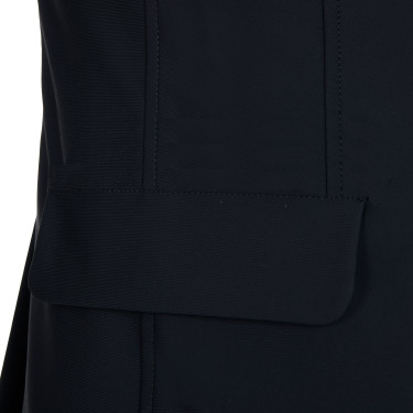 Veste de concours Homme en Tissu Stretch avec Poches Zippées Equestro Noir Veste de concours Homme en Tissu Stretch avec Poches Zippées Equestro Noir