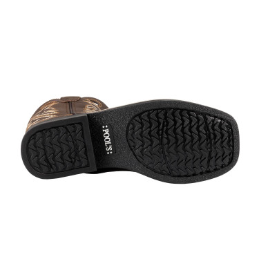 Bottes Western Enfant Modèle Square Brown/Choco Pool's Bottes Western Enfant Modèle Square Brown/Choco Pool's