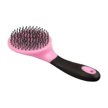 Peigne Crinière et Queue avec Poignée Umbria Equitazione Rose / noir