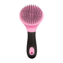 Peigne Crinière et Queue avec Poignée Umbria Equitazione Rose / noir