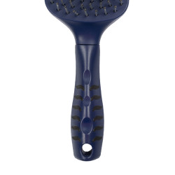 Peigne Crinière et Queue avec Poignée Ergonomique Lime, Fuchsia, Turquoise Umbria Equitazione Marine Bleu marine