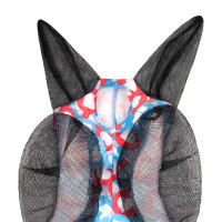 Masque Anti-Mouches en Lycra avec Couvre-Oreilles Pro-Tech Abstrait Multi-couleurs