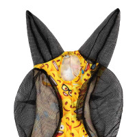 Masque Anti-Mouches en Lycra avec Couvre-Oreilles Pro-Tech Abstrait Multi-couleurs Masque Anti-Mouches en Lycra avec Couvre-Oreilles Pro-Tech Abstrait Multi-couleurs