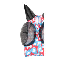 Masque Anti-Mouches en Lycra avec Couvre-Oreilles Pro-Tech Abstrait Multi-couleurs