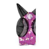 Masque Anti-Mouches en Lycra avec Couvre-Oreilles Pro-Tech Licorne Motifs