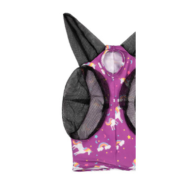 Masque Anti-Mouches en Lycra avec Couvre-Oreilles Pro-Tech Licorne Motifs