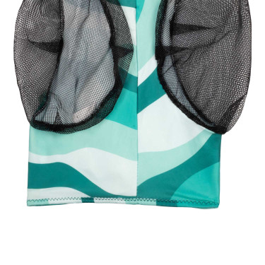 Masque Anti-Mouches en Lycra avec Couvre-Oreilles Pro-Tech Abstrait Multi-couleurs