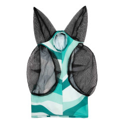 Masque Anti-Mouches en Lycra avec Couvre-Oreilles Pro-Tech Abstrait Multi-couleurs