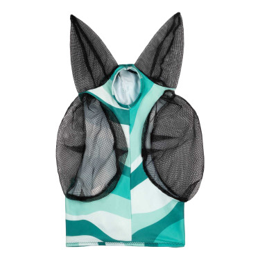 Masque Anti-Mouches en Lycra avec Couvre-Oreilles Pro-Tech Abstrait Multi-couleurs