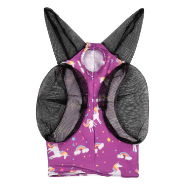 Masque Anti-Mouches en Lycra avec Couvre-Oreilles Pro-Tech Licorne Motifs