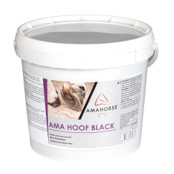 Graisse Jaune pour Sabots Ama Hoof 5L Umbria Equitazione Noir