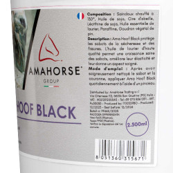 Graisse pour Sabots Ama Hoof 2500 ml Umbria Equitazione Noir Graisse pour Sabots Ama Hoof 2500 ml Umbria Equitazione Noir