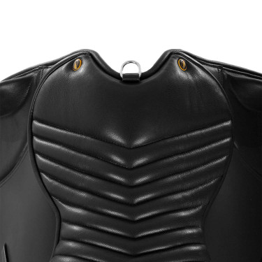 Selle de Trekking Chetak en Cuir Supreme Noir