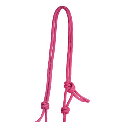 Licol éthologiques en Corde Nouée Pool's Rose