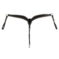 Collier de chasse Basket/Spots Pool's Naturel Marron