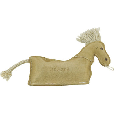 Cheval en cuir Diego & Louna pour chien Cheval en cuir Diego & Louna pour chien