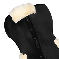 Amortisseur MF-S JCCS-S CW-CS Suède avec Peau de Mouton Intégrale Acavallo Noir / naturel
