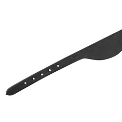 Fermeture étrivières en Cuir Lakota Noir