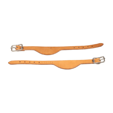 Fermeture étrivières en Cuir Lakota Naturel Marron