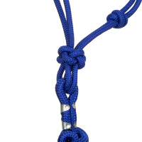 Licol Corde Nouée avec Longe Pool's Noir