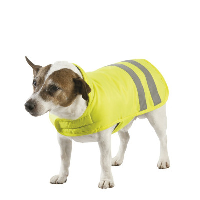 Couverture Equi-Theme Visibilité pour chien Jaune