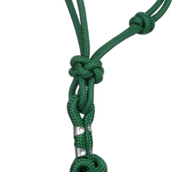 Licol Corde Nouée avec Longe Pool's Vert chasseur