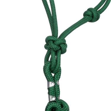 Licol Corde Nouée avec Longe Pool's Vert chasseur