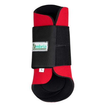 Guêtres en Néoprène avec Coque en Caoutchouc Umbria Equitazione Rouge Guêtres en Néoprène avec Coque en Caoutchouc Umbria Equitazione Rouge