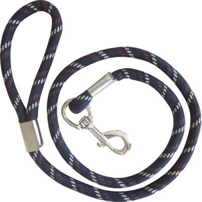 Laisse corde épaisse pour chien Anthracite / gris clair / blanc