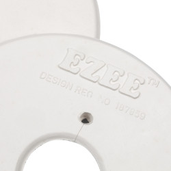 Rondelles de Mors à Anneaux Recouvert de Caoutchouc Umbria Equitazione Blanc Rondelles de Mors à Anneaux Recouvert de Caoutchouc Umbria Equitazione Blanc