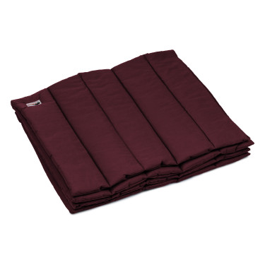 Sous-Bandes Coton Grandes par 4 Umbria Equitazione Bordeaux Sous-Bandes Coton Grandes par 4 Umbria Equitazione Bordeaux