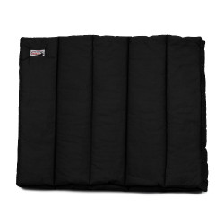 Sous-Bandes Coton Grandes par 4 Umbria Equitazione Noir Sous-Bandes Coton Grandes par 4 Umbria Equitazione Noir