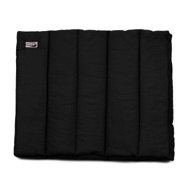 Sous-Bandes Coton Grandes par 4 Umbria Equitazione Noir Sous-Bandes Coton Grandes par 4 Umbria Equitazione Noir