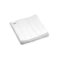 Sous-Bandes en Coton Grandes par 4 Umbria Equitazione Blanc