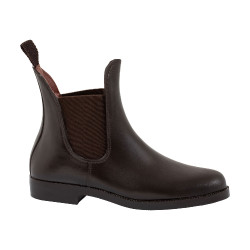 Bottines Jodhpur en Caoutchouc Pro-Tech Marron