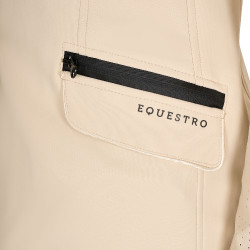 Veste de concours perforée femme 3 boutons Equestro Veste de concours perforée femme 3 boutons Equestro