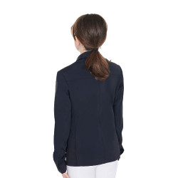 Veste de concours enfant Exclusive Equestro Marine blazer Bleu marine