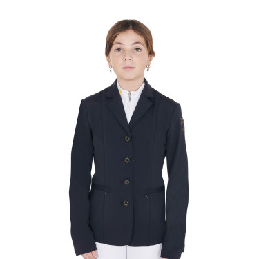 Veste de concours enfant Exclusive Equestro Marine blazer Bleu marine