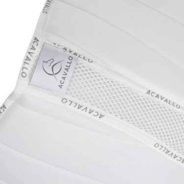 Tapis de selle de saut matelassé Louvre et bambou JS CW-3DS Acavallo