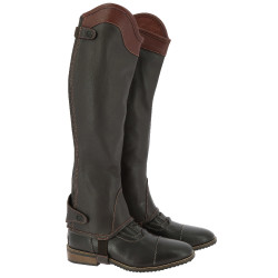 Mini-chaps Equithème Elite Havane Marron
