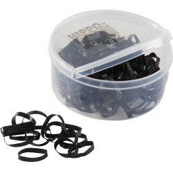 Élastiques silicone Hippo-Tonic Noir