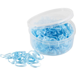 Élastiques silicone Hippo-Tonic Bleu ciel