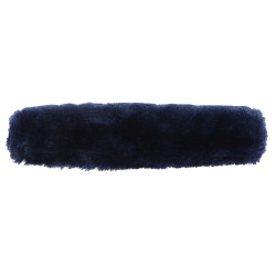 Fourreau de muserolle Equithème Teddy Bleu marine