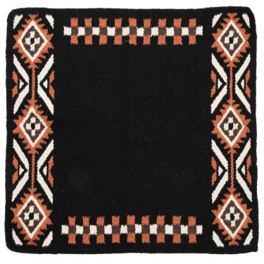Tapis navajo Westride by Franck Perret Dakota Noir / marron Tapis navajo Westride by Franck Perret Dakota Noir / marron