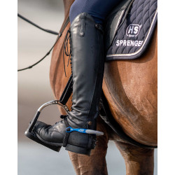 Éperons Sprenger FairRider plats Bleu / argent