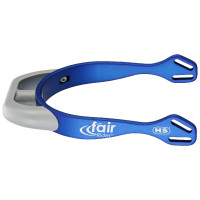 Éperons Sprenger FairRider plats Bleu / argent Éperons Sprenger FairRider plats Bleu / argent