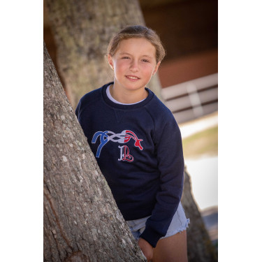 Sweat shirt Pénélope Chloé Bleu marine