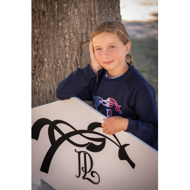 Sweat shirt Pénélope Chloé Bleu marine