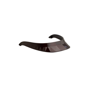 Visière pour casque d'équitation Naca Prune brillant / noir Violet Visière pour casque d'équitation Naca Prune brillant / noir Violet