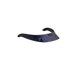 Visière pour casque d'équitation Naca Bleu mat / noir Visière pour casque d'équitation Naca Bleu mat / noir